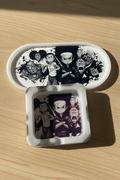 CUSTOM RESIN TRAY & ASHTRAY SET